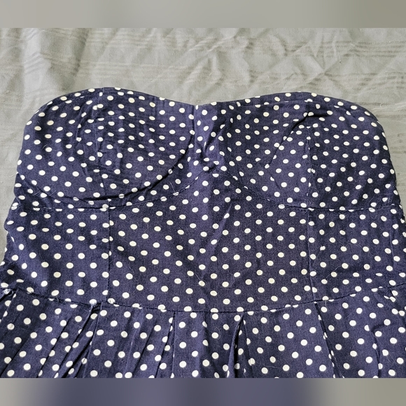 Rue21 ~ Polka-Dot Strapless Dress - Picture 3 of 6